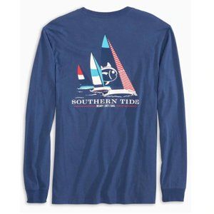 Southern Tide Ready Set Sail Tee